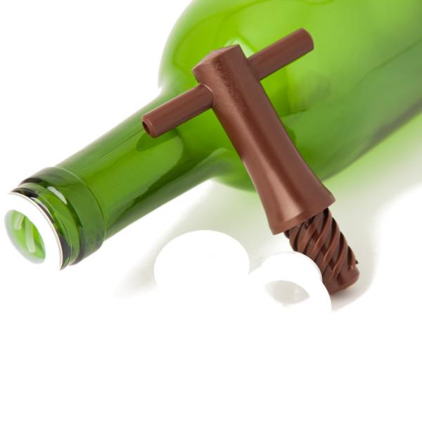 Plastique 1pc - Bouchon de bouteille de vin rouge en plastique, pour la  conservation du vin, fourniture de ba - La cave Cdiscount